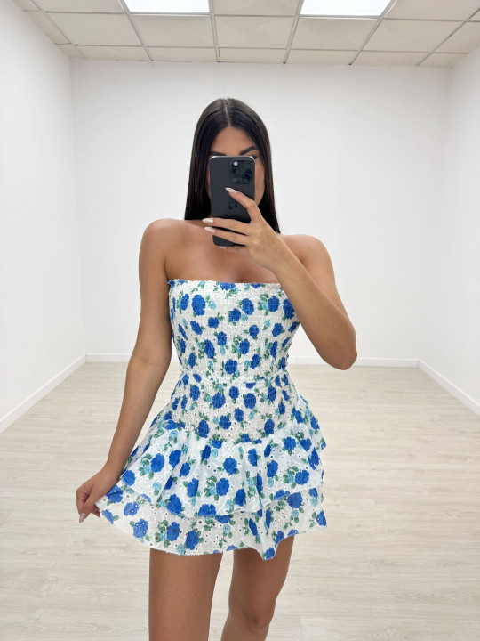 CONJUNTO IBIZA FLORAL AZUL CONJUNTO IBIZA FLORAL AZUL